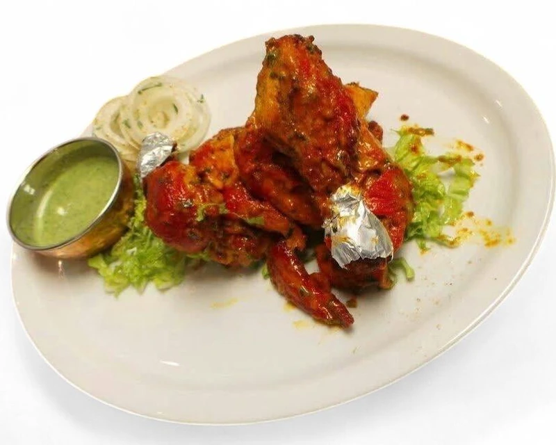 Indian fusion tandoori chicken at Hot Mug Cafe in West Edmonton